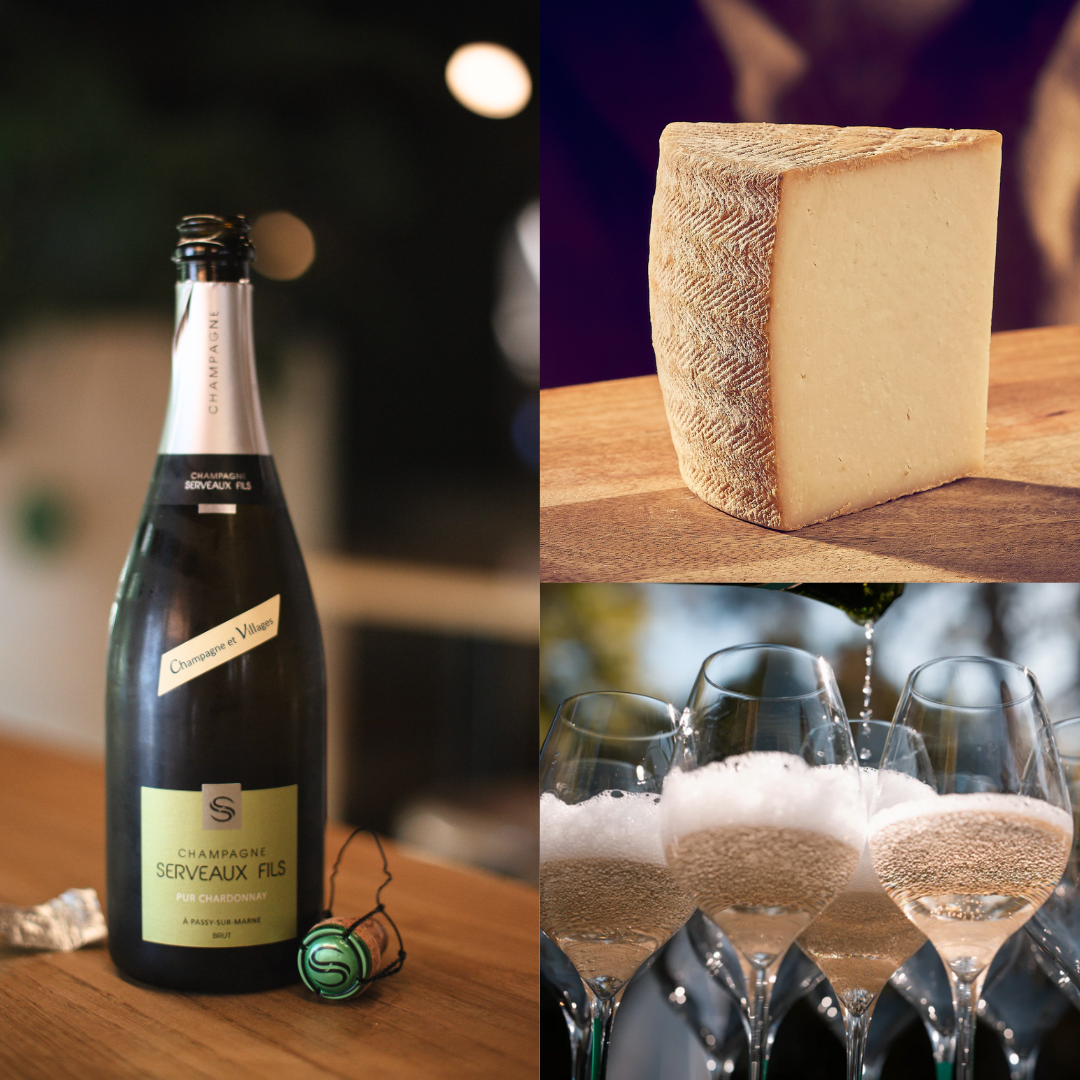 Mar 7th: A Journey Through the Terroir of Champagne: Vallée de la Marne, and Cheese