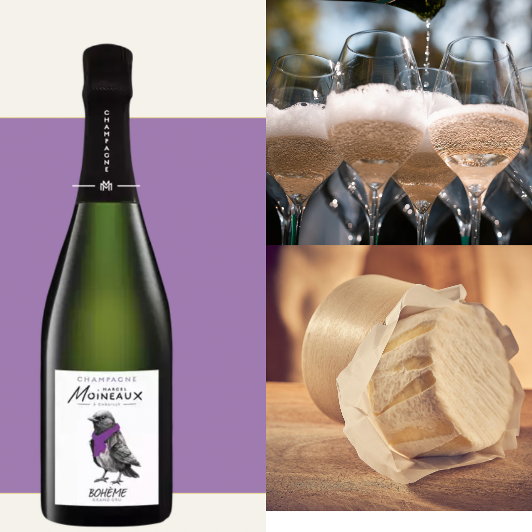 Feb 28th - A Journey Through the Terroirs of Champagne: Côte des Blancs & Cheese