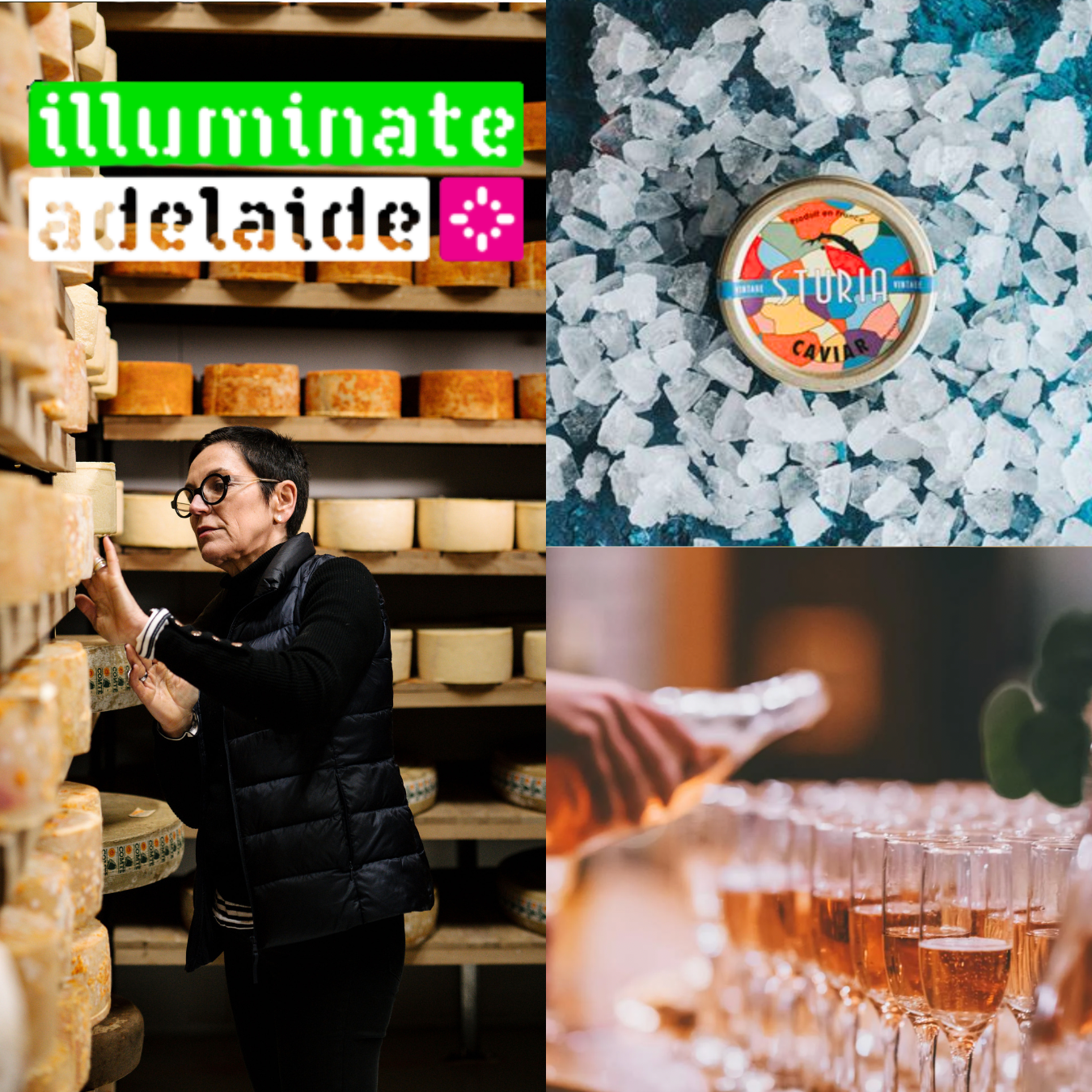 July 7th: Cheese, Champagne & Caviar with Illuminates