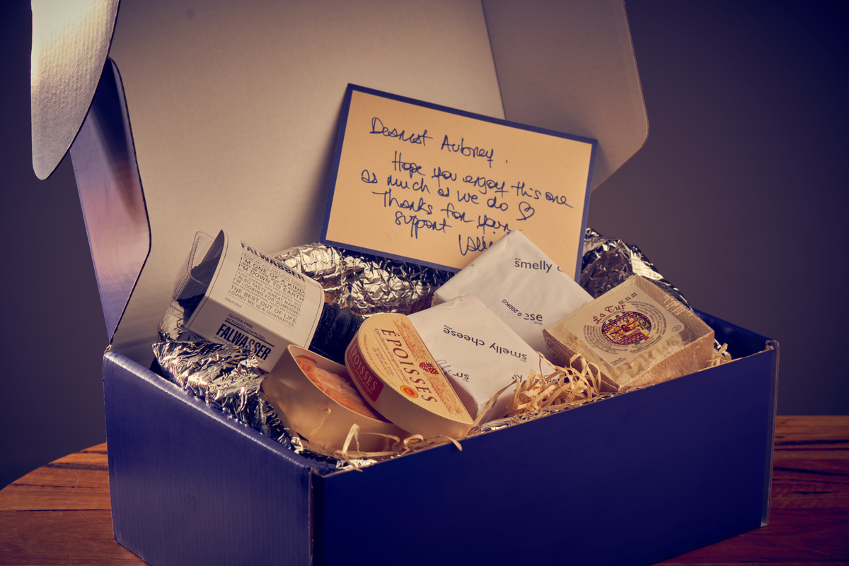 Monthly Cheese Subscription Box Smelly Cheese Co.