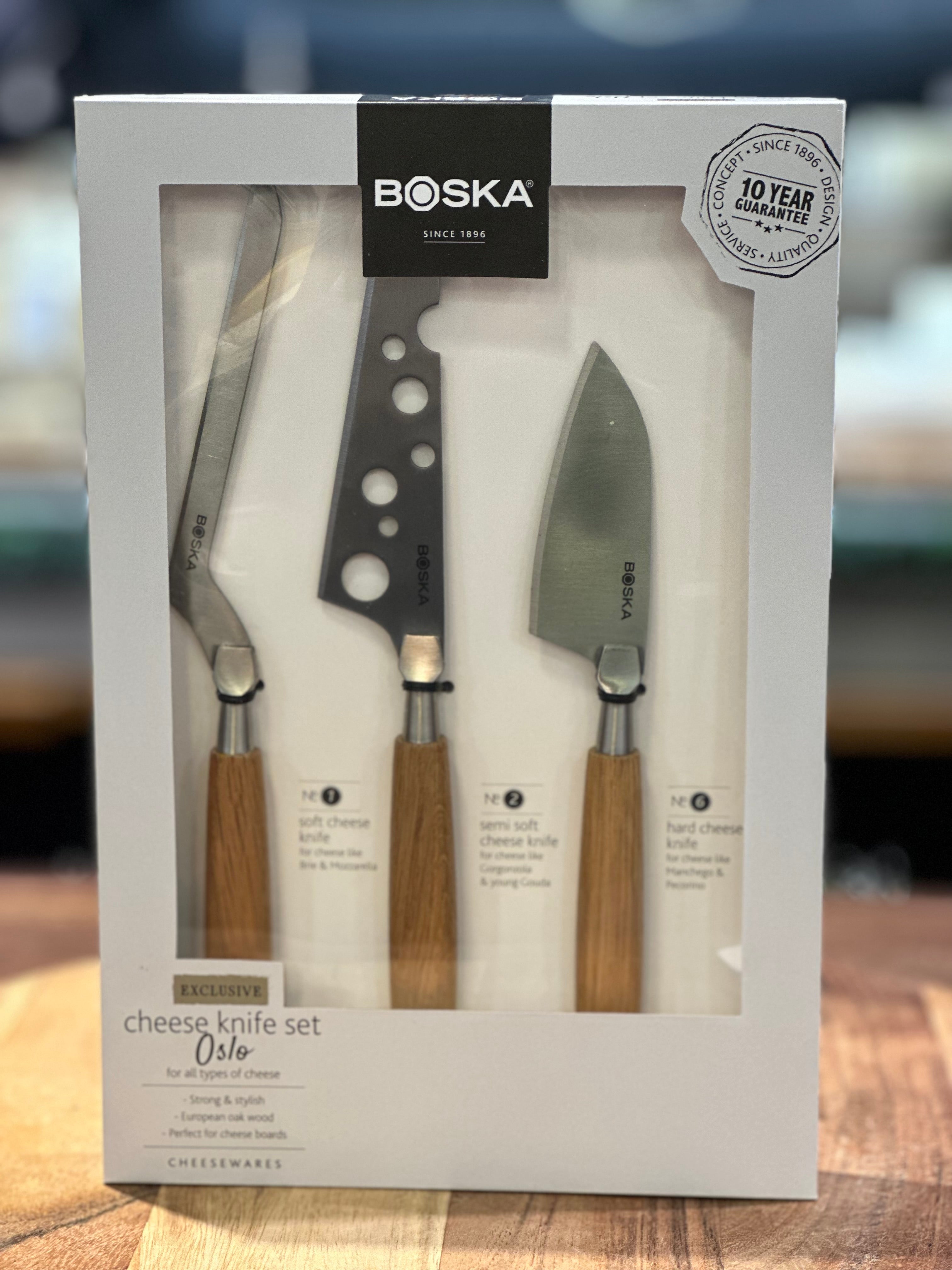 Oslo Cheese Knives Set - Boska