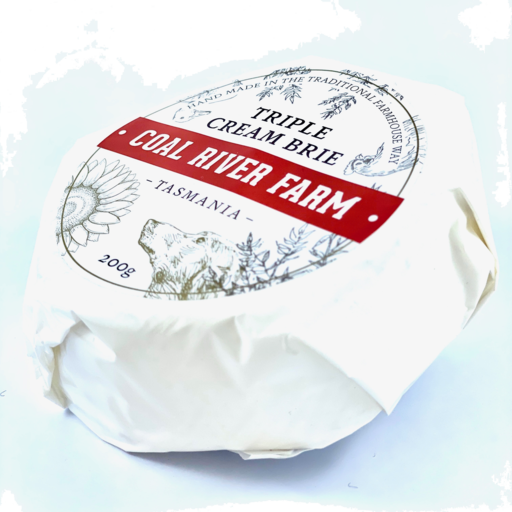 Coal River Triple Cream Brie cheese photo