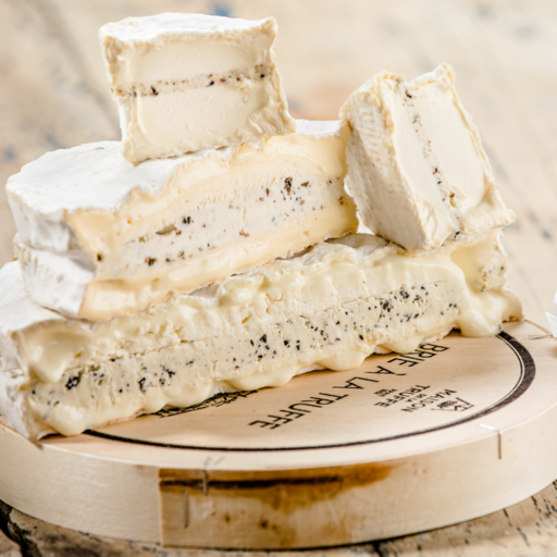 Brie a la Truffe cheese photo